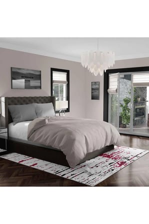 Kaymaz Taban Yıkanabilir Halı – Mutfak, Salon, Yatak Odası için Modern Dijital Baskı Halı (SLNHAL122