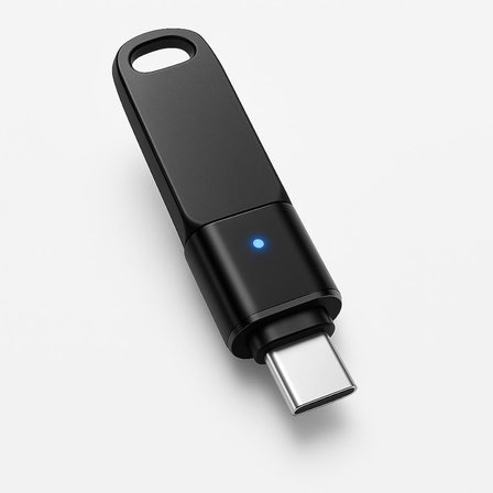 IŞIKLI OTG FLASH BELLEK USB TYPE C OKUYUCU ÇİPLİ BELLEK OKUYUCU VE DÖNÜŞTÜRÜCÜ (USB TYPE C OTG FLASH BELLEK HA-01)