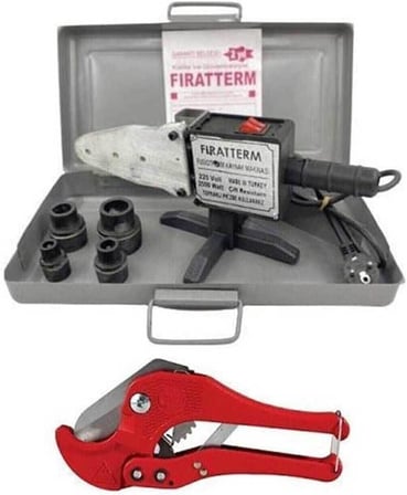Fıratterm 2500W Pvc Pafta Plastik Boru Tesisat Kaynak Makinesi