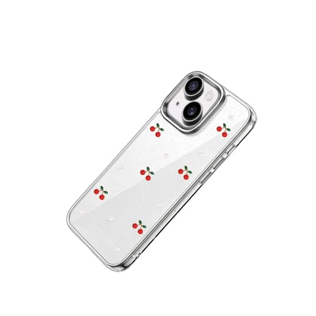 Apple iPhone 14 Fiyonk Desenli Kapak - Desen 9