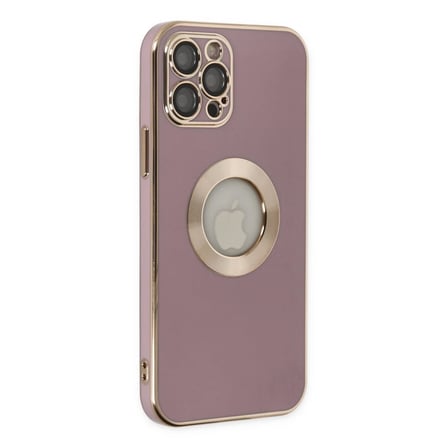 Apple iPhone 12 Pro Kılıf Store Silikon - Mor