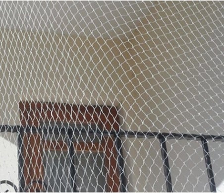 Kuş Filesi 2X4 Metre Balkon Filesi Kuş Önleme Ağı Güvercin Önleme Filesi Kedi Filesi