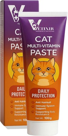 Multi Paste 100 Gr Kediler Için Bağışıklık Sistemi Destekleyici Multi Paste | Tüy Dökümü Engelleyici Vitamin İçerikli Multivitamin Macunu