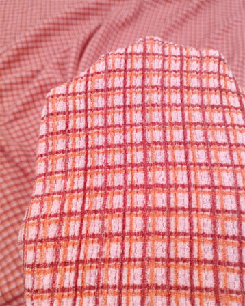 Pembe Turuncu Bordo İnce Yumuşak Bürümcüklü Jarse Kumaş Elbiselik & Bluzluk 140x300cm
