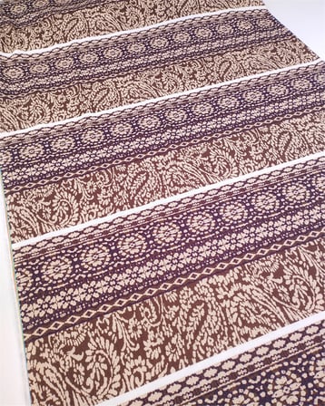 Kahve Mor Haki İnce Yumuşak Bürümcüklü Jarse Kumaş Elbiselik & Bluzluk 150x300cm