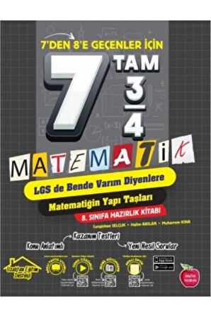 Newton 7 Den 8 E Geçenlere Matematik Konu Kitabı
