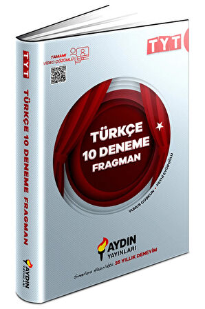 Aydın Yks Tyt Türkçe Fragman 10 Deneme Video Çözümlü