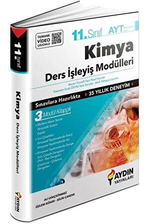 Aydın 11. Sınıf Kimya Ders Işleyiş Modülleri 3 Modül Kitapçık