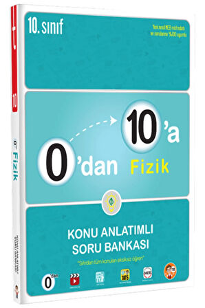 Tonguç 10. Sınıf 0 Dan 10 A Fizik Konu Anlatımlı Soru Bankası