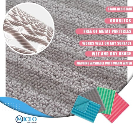 | Ekonomik Paket, Yağ &amp; Kir Sökücü, İz Bırakmaz, Ekstra Emici, Hızlı Kuruyan Mikrofiber Temizlik Bezi, Mutfak, Banyo, Ofis, Kafe, Otel, Mağaza, Araba 4’lü Paket