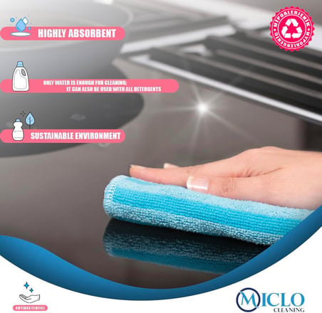 | Ekonomik Paket, Yağ &amp; Kir Sökücü, İz Bırakmaz, Ekstra Emici, Hızlı Kuruyan Mikrofiber Temizlik Bezi, Mutfak, Banyo, Ofis, Kafe, Otel, Mağaza, Araba 4’lü Paket