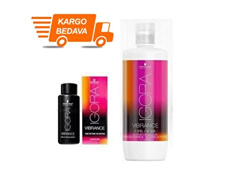 9 Adet Vibrance 7-1 Kumral Sandre Saç Boyası + 1l Oksidan (orijinal)
