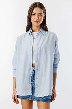 Oversize Basic Kadın Gömlek KADIN-BASIC-GÖMLEK