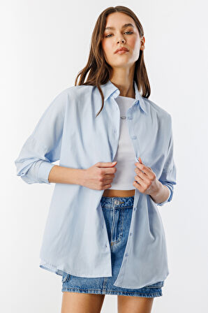 Oversize Basic Kadın Gömlek KADIN-BASIC-GÖMLEK
