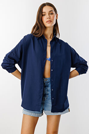Oversize Basic Kadın Gömlek KADIN-BASIC-GÖMLEK