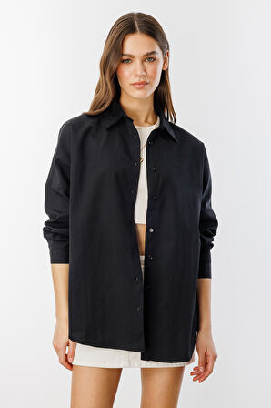 Oversize Basic Kadın Gömlek KADIN-BASIC-GÖMLEK