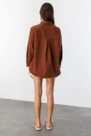 Oversize Basic Kadın Gömlek KADIN-BASIC-GÖMLEK