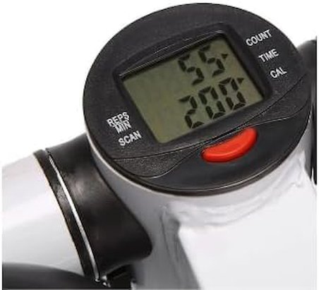 İpli Fitness Stepper Egzersiz Aleti Total Body Twister Crosstep Step Siyah