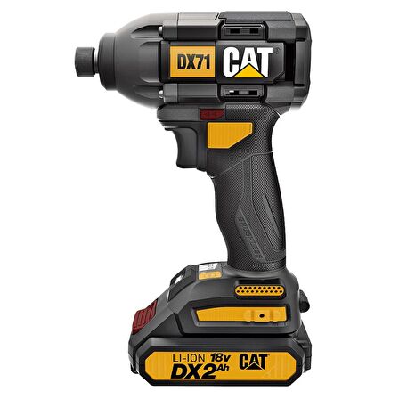 Cat DX71 2 Ah Çift Akülü Darbeli Vidalama Makinesi