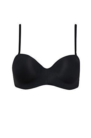DeFacto Boş Kap Toparlayıcı Dolgusuz Straplez Basic Düz Bra-Fall in Love Y3730AZ24AUBK81