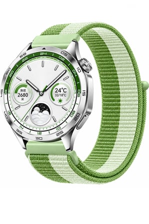 Huawei Gt Gt2 Gt3 Gt4 Gt 5 Gt6 Gt 7 Pro Se Elite 46mm Uyumlu 22mm Spor Hasır Cırtlı Kumaş Kordon