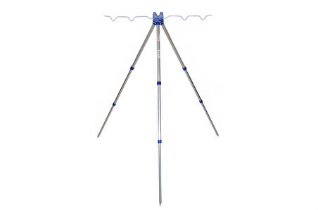 Captain 6810 Tripod Alüminyum Teleskobik 3'lü Kamış Sehpası Mandallı 120cm