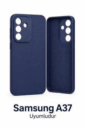 Samsung Galaxy A37 Rubber Kapak Kilif / Ekran Koruyucu