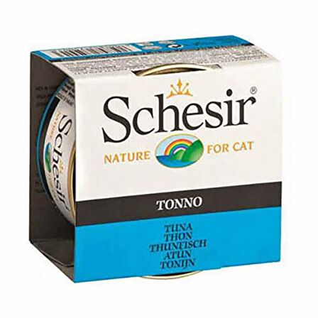 Schesir Tonbalıklı Jelly Yetişkin Kedi Konservesi 6x85 Gr 