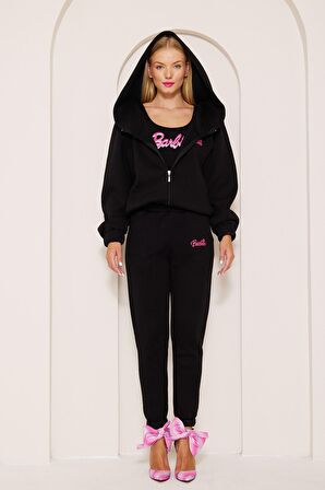 Barbie Baskılı 3'Lü Eşofman Takımı