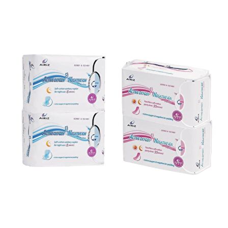Tiens Airiz Günlük 30lu 2 Paket, Gece 8li 2 paket (4 Paket 76 Adet)