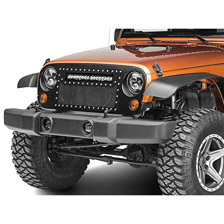 Jeep Wrangler Panjur Agresif Görünüm 2007-2017 - Güçlü ve Şık Tasarım