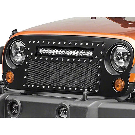 Jeep Wrangler Panjur Agresif Görünüm 2007-2017 - Güçlü ve Şık Tasarım