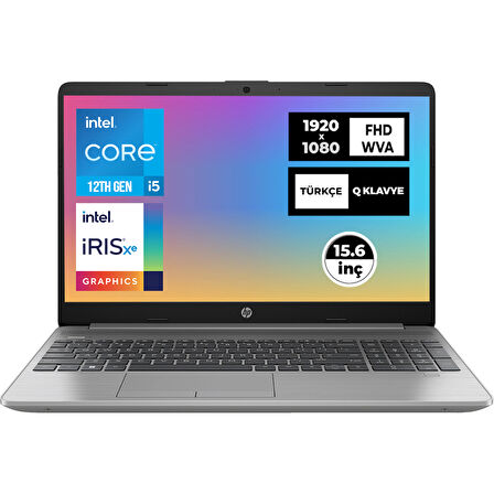 HP 250 G9 i5-1235U 8GB 512GB SSD 15.6" FHD Windows 11 Pro Taşınabilir Bilgisayar 9M3G5AT 15