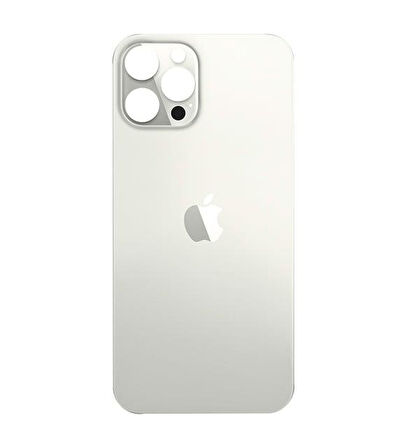 Gmr İphone Uyumlu12 Pro Arka Pil Kapağı Beyaz