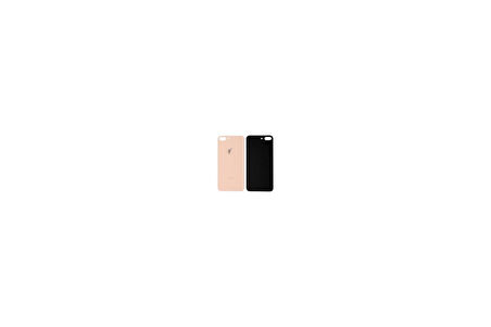 Gmr İphone Uyumlu 8 Plus Arka Pil Kapağı Gold