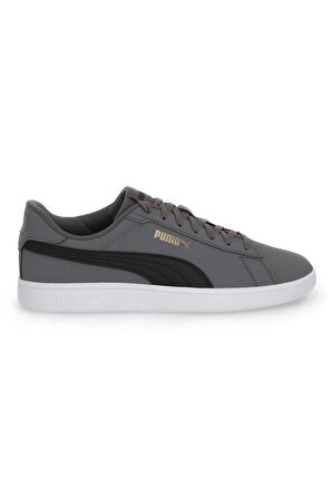 Puma Erkek Gri Smash 3.0 Buck Erkek Sneaker Ayakkabı VO39233602