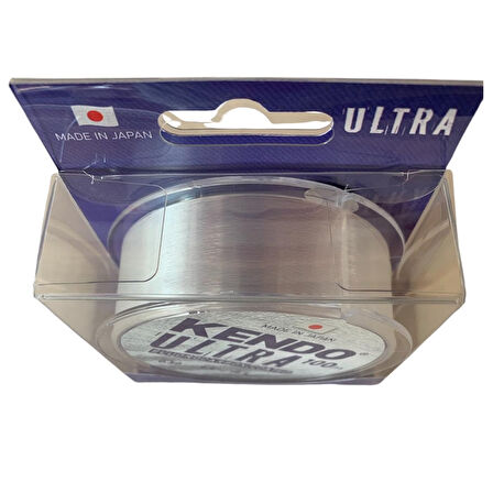 Kendo Ultra FC Coated 100mt 0.50mm Fluorocarbon Kaplama White Misina