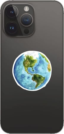 Seyahat Travel Adventure Temalı Laptop Notebook Tablet Telefon Sticker Set 005