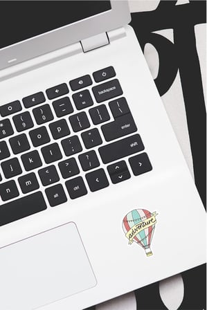Seyahat Travel Adventure Temalı Laptop Notebook Tablet Telefon Sticker Set 005