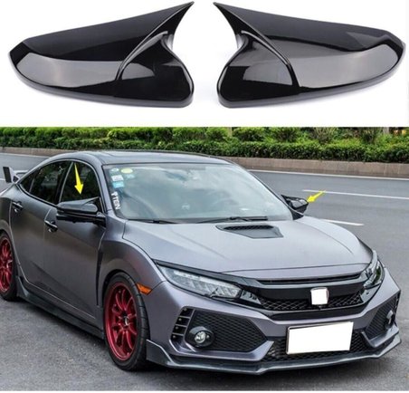 Honda Civic Fc5 2016- Sonrası Yarasa Ayna Kapağı