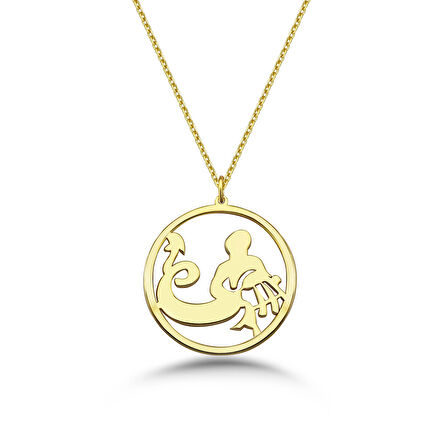 Çember Kova Burcu Gümüş