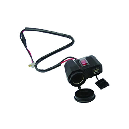 MOTOSİKLET USB ŞARJ SETİ ANAHTARLI