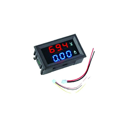 DİJİTAL VOLT-AMPERMETRE DC 0-100V 0-10A