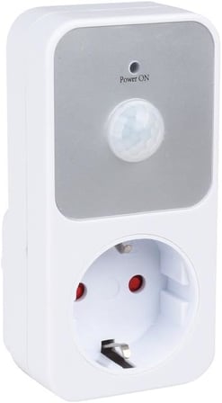 PIR01 Hareket Sensörlü Priz Çocuk Korumalı PIR Sensör 3680W