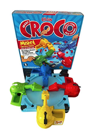 🐊 Croco Kutu Oyunu | Eğlenceli 🎉 ve Hızlı Refleks Oyunu ⚡ | 2-4 Kişilik Aile Oyunu