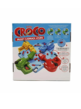🐊 Croco Kutu Oyunu | Eğlenceli 🎉 ve Hızlı Refleks Oyunu ⚡ | 2-4 Kişilik Aile Oyunu