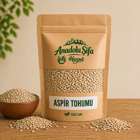 Doğal Aspir Tohumu 100g Katkısız