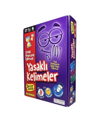 🚫 Yasaklı Kelimeler Kutu Oyunu – Konuşurken Zoru Başaran Eğlenceli Parti Oyunu