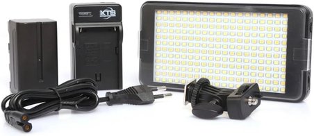 FototekFotograf Pro Led-228 Sürekli Işık 228 Led Video Işık Kamera Çekim Işığı Batarya Ve Şarj Dahil