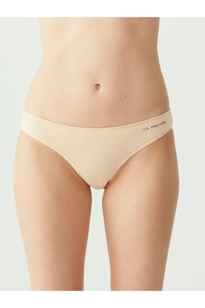 Kadın 5'li Ekonomik Paket İnce Lastikli Slip Siyah Beyaz Ten